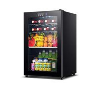 Réfrigérateur à vin 68 litres Réfrigérateur à compresseur Réfrigérateur à vin rouge Refroidisseur à champagne Caves à vin autonomes de comptoir Porte en verre trempé Panneau tactile intelligent