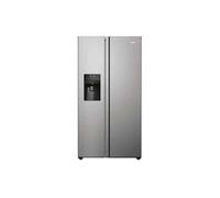 Haier SBS 90 Serie 3 HSR3918EIMP frigo américain Pose libre 515 L E Platine, Acier inoxydable