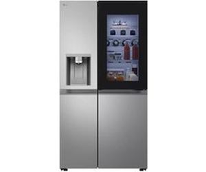 Réfrigérateur américain 91.3cm 628l ventilé Lg GSXE80PYBD silver G