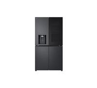 Réfrigérateur américain 91cm 646l total no-frost noir acier GMK960EV2E