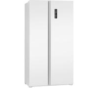 Bomann SBS 7344 Stand Side-by-Side Kombination, 90 cm breit, 442 L, Total NoFrost, Schnellkühlfunktion, Schnellgefrierfunktion, Energiesparmodus, Auto-Funktion, weiß