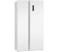 Bomann Combiné réfrigérateur-congélateur SBS 7344 NoFrost, économique, Blanc