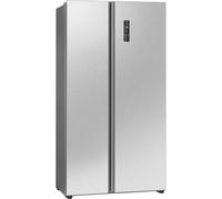 Réfrigérateur américain avec congélateur 442L Inox Bomann SBS7344-Inox