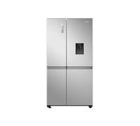 Hisense - Réfrigérateur américain connecté 91cm 647l ventilé FSN668WCF - inox