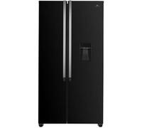 Réfrigérateur américain Continental Edison - CERA532NBD - 2 portes - 529L - L90 cm xH177 cm - Classe D - Noir
