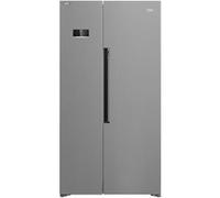 Refrigerateur americain GN1603140XBN 7298340543 Beko ventile (no frost) congélateur A cote 580 L Acier Inoxydable G