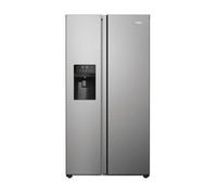 Haier Réfrigérateur américain HSOGPIE9183 – 515 L (337+178) – Classe E – 40 dB – Gris