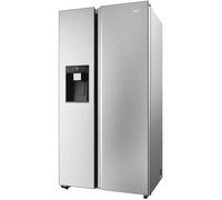 Haier SBS 90 Serie 5 HSW59F18DIMM frigo américain Pose libre 601 L D Platine, Acier inoxydable
