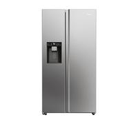 Haier SBS 90 Serie 5 HSW79F18CIMM frigo américain Pose libre 601 L C Platine, Acier inoxydable
