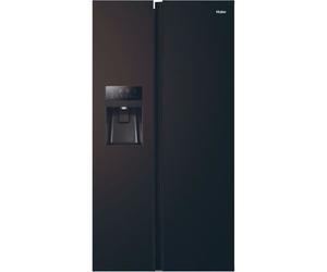 Réfrigérateur américain - HAIER - SBS 90 Series 3 HSR3918EIPB 515 L - 180 x 90 x 65,9 cm - Noir