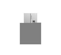 Haier Réfrigérateur américain HCR3818EWMM Side-by-side 4 portes 463 L Argent sans givre