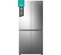 Réfrigérateur Américain Hisense RQ5P470SAID, Freestanding, Type Américain, Acier inoxydable, 4 portes, 60/40, Touch
