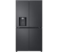 LG Réfrigérateur américain GMF960EV4E 91 cm 645 L Total No-Frost Noir Acier