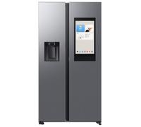Samsung Series 9 Réfrigérateur Bespoke AI Family Hub -Américain- Platinum Inox- 614L - RS90F66BETEF- Classe E