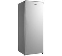 Réfrigérateur armoire FrigeluX RA235XE 230 L inox - 55 × 55 × 142 cm, 4 clayettes verre, bac légumes, porte réversible, classe E