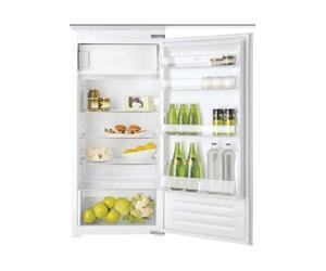 Réfrigérateur Armoire - HOTPOINT SZ12A2D/HA2FR - 189 L (171L +18 L) - Froid statique L54 cm x H 122 cm - Inox