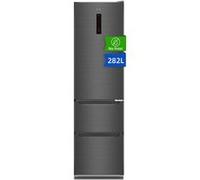 CHiQ Réfrigérateur autoportant sans givre 282L,CID282NEIBE,sonore 37 dB, Noir Noir