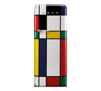 Réfrigérateur avec congélateur FAB28 Multicolour door hinge right