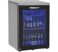 Réfrigérateur Bar Gauche avec 1 Porte Battante en Verre, 90 Bouteilles - Virtus - 1Battante 460x500x875mm G