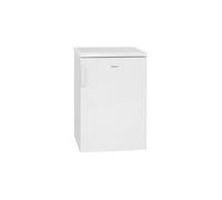Bomann Réfrigérateur 133L blanc VS2195-1-blanc, Capacité nette : 133 litres, Éclairage intérieur à DEL, Contrôle de la température en continu, 3 clayettes en verre