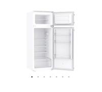 Réfrigérateur Candy CELDP2450H Double Porte Encastré 205LT