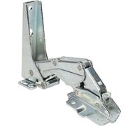 Réfrigérateur Charnière de rechange Charnière de porte adaptable pour Bosch / Siemens 00481147 / 481147- Charnière plate pour porte de réfrigérateur, charnière traînante compatible avec Miele, Contruc