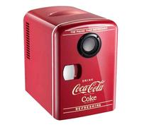Réfrigérateur/chauffe-eau thermoélectrique portable Coca-Cola 12 V 4 litres/6 canettes avec haut-parleur Bluetooth