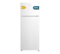 Réfrigérateur Combi Compact Cecotec Bolero CoolMarket 2D 204 White E, 204L, 143 cm de Hauteur, 55 cm de Largeur, Classe E, Silencie
