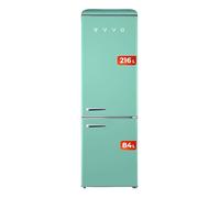 Réfrigérateur combi Evvo F55 Retro (Vert pastel)