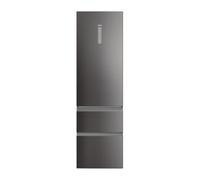 Réfrigérateur combiné 3 portes 3D 60 Série 5 - Haier HTW5620ENMP - Classe E - No Frost - Pose Libre - 414L (réfrigrateur 289L + congélateur 125L) - Dark Inox