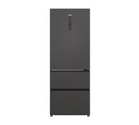 Réfrigérateur combiné 3 portes 3D 70 Série 5 - Haier HTR5719ENPT - Classe E - No Frost - Pose Libre - 528L (réfrigrateur 354L + congélateur 174L) - Slate black