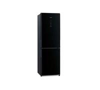 Réfrigérateur combiné 60 cm 330l no-frost inox Hitachi R-BGX411PRU0-GBK - noir