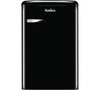 Réfrigérateur combiné Amica Retro AR1112N - table top - 55x61.5x86 cm (lxpxh) - 108 litres - classe E - noir