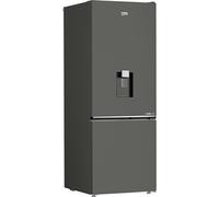 Beko Réfrigérateur combiné B3RCNE564HDG 70 cm 490 L intégrale gris