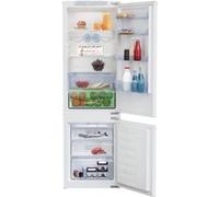 Refrigerateur combine BCHA275E4SN Beko ventile (no frost) congélateur en bas 262 L Blanc G