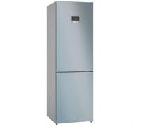 Bosch Serie 4 KGN367LDF réfrigérateur-congélateur Pose libre 321 L D Acier inoxydable