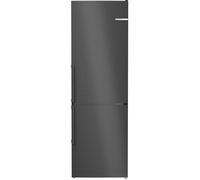 Réfrigérateur combiné - BOSCH - KGN36VXCT 321 L - 186 x 60 x 66,50 cm - Acier brossé noir