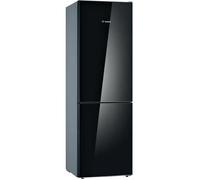 Réfrigérateur combiné Bosch KGV36VBEAS - Série 4 - Pose libre - 308 L - 186 x 60 x 65 cm - 2 portes - Noir