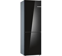 Réfrigérateur combiné Bosch KGV36VBEAS - Série 4 - Pose libre - 308 L - 186 x 60 x 65 cm - 2 portes - Noir