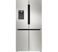 Réfrigérateur combiné - BOSCH SER6 - KFD96APEA - Multi-portes - Classe E - 375 L - 183 x 90,5 x 73,1 cm - Acier brossé