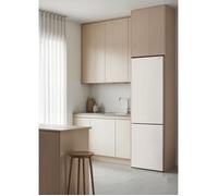 FRIDGE STUDIO COMBI 231 - Réfrigérateur-congélateur combiné 231L No Frost - Blanc cassé Blanc cassé G