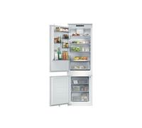 CANDY Réfrigérateur combiné encastrable Low Frost 268 L, 177 x 54 x 55 cm, classe énergétique E, écran LED, Air Fan, super refroidissement, 35 dB - CNBQL3518EV/L