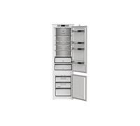 Refrigerateur combine encastrable WHKN 3283 B4E whirlpool 215 blanc ventile (no frost)