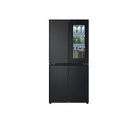 LG GMV860EPDE Slim Fit Réfrigérateur/congélateur multi-portes | InstaView | 530 L | Total No Frost | Slim Fit - Seulement 83,5 cm de large | Noir