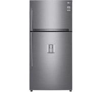 Refrigerateur combine GTF916PZPED LG Electronics statique congélateur en bas 592 L Gris G
