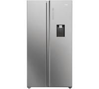 Haier Réfrigérateur américain HSW59F18DWMM 613L (391+222L) Distributeur d'eau Classe D Inox