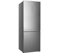 Hisense RB645N4BIE réfrigérateur-congélateur Pose libre 495 L E Acier inoxydable