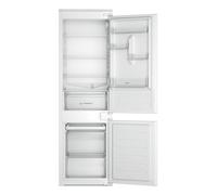 Indesit INC18D021A1 Réfrigérateur combiné, statique, technologie Low Frost, hauteur 177 cm, 34 dBA, portes réversibles, éclairage LED, contrôle de l'humidité, alarme de porte ouverte, classe