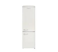 FrigeluX Réfrigérateur Combiné Retro Vintage Crème 244L CB255RCD