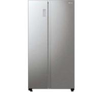 Hisense RS711N4ACE frigo américain Pose libre 550 L E Acier inoxydable